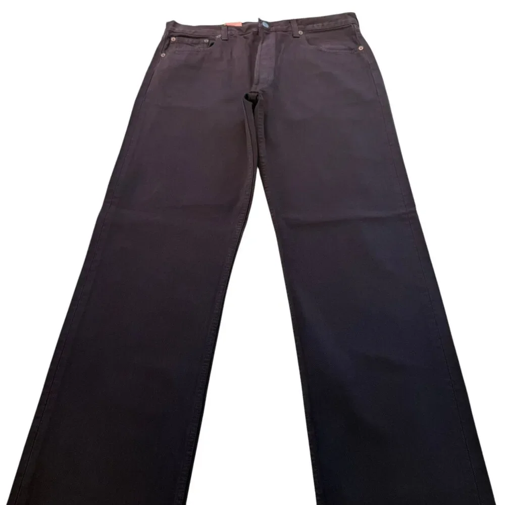 Vintage 1997 Levi's 501 Jeans 38x34 Chocolate Brown NWT Made in Canada Stamp 216